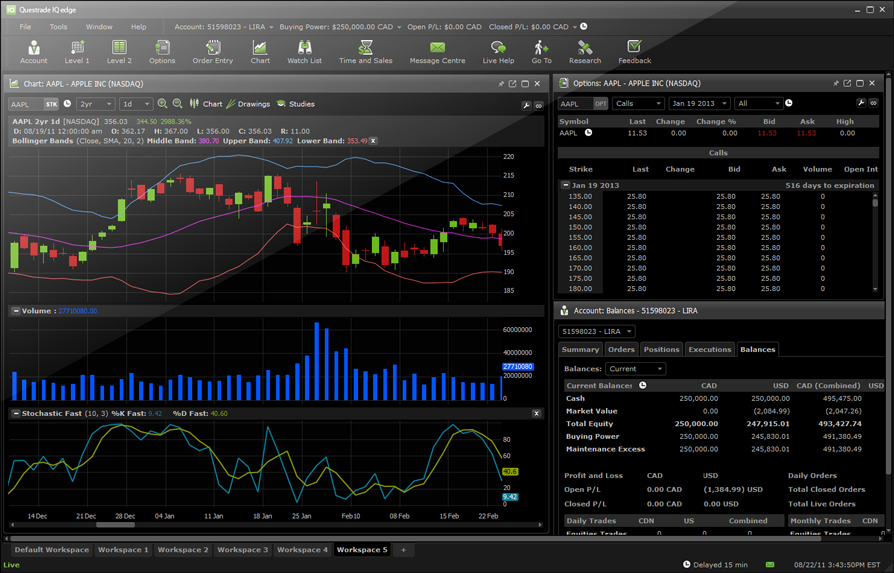 questrade forex platform