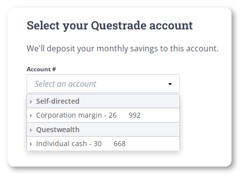 select-questrade-account