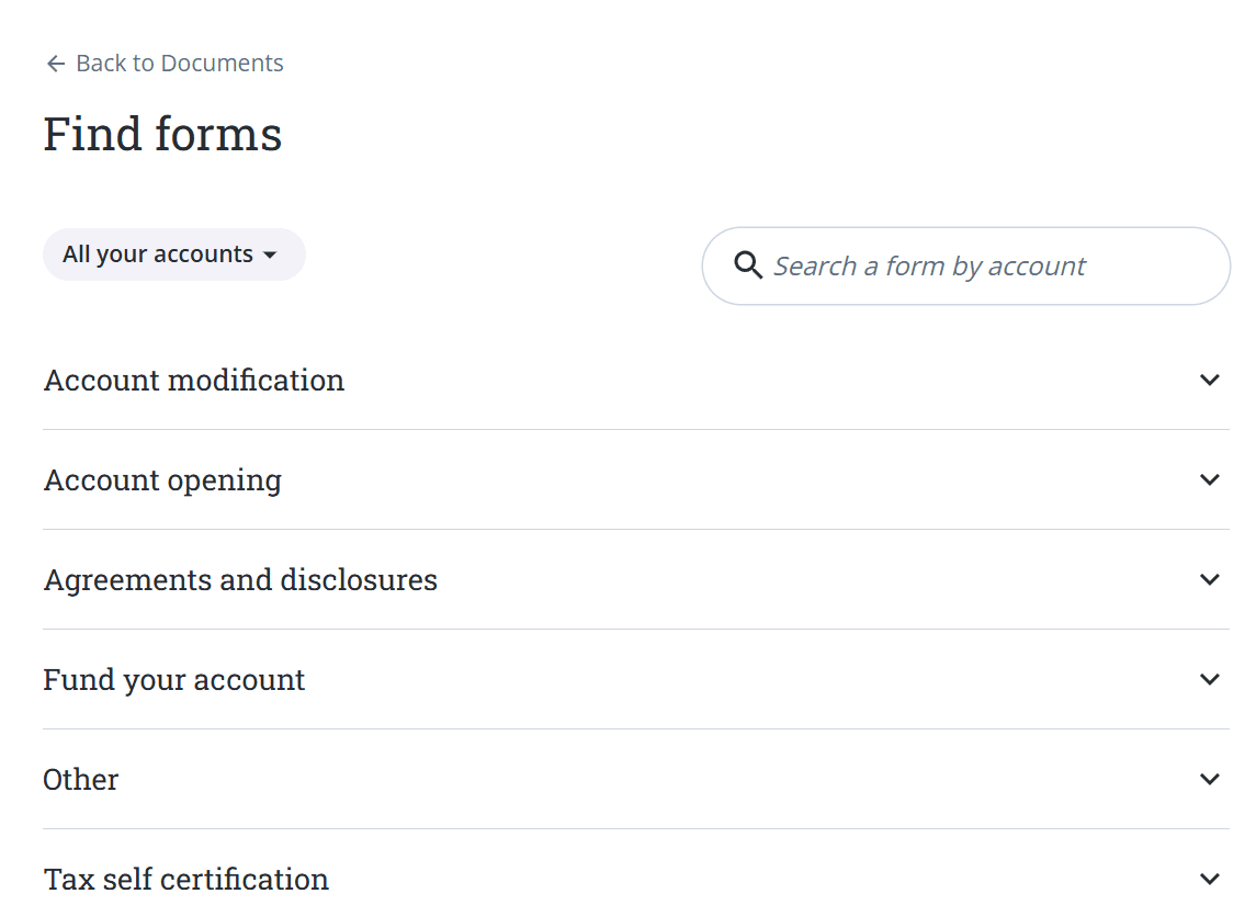 Finding forms