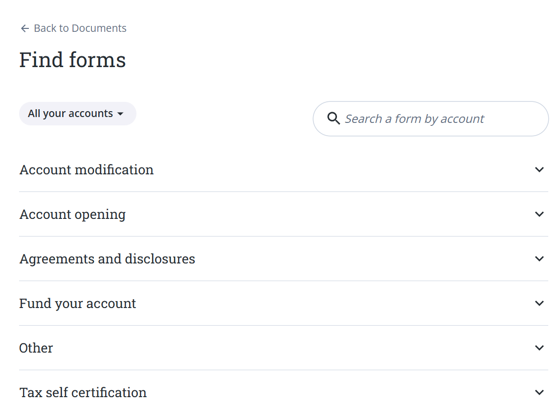 Finding forms