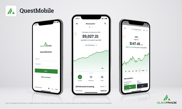 Questrade launches new Questmobile App - Image