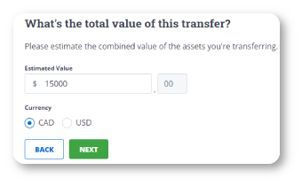 transfer value