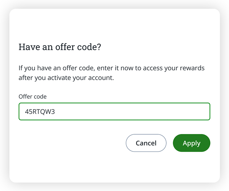 refer a friend code step 2