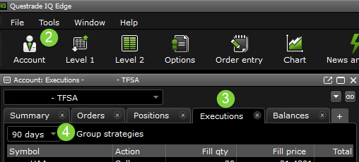 trade execution tab edge desktop