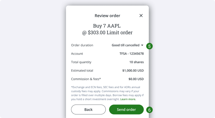 sell-order-confirmation