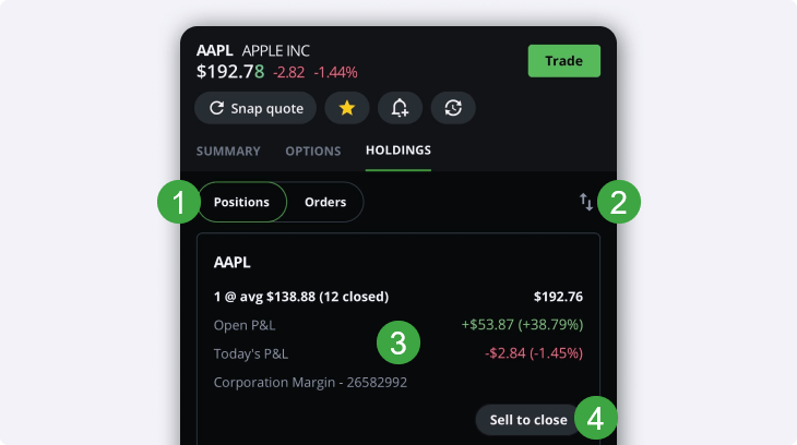 holdings tab streaming