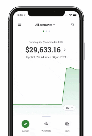 Qmobile all accounts swipe GIF