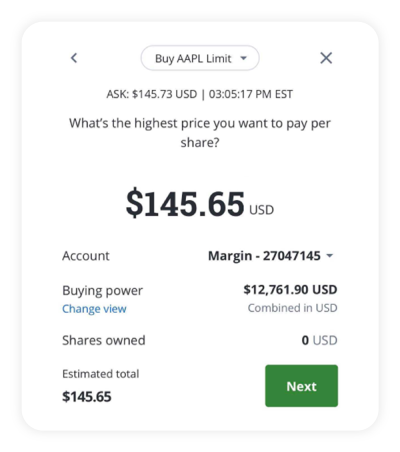 Qmobile order confirmation