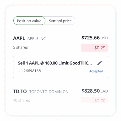 Qmobile positions GIF