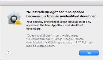 iOS Mac installation error
