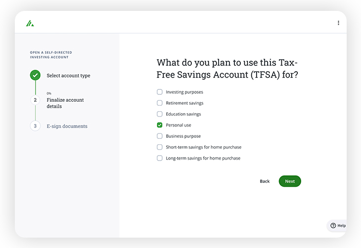 What do you plan to use this Taz Free Savings account for