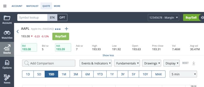 Questrade Mobile screenshot