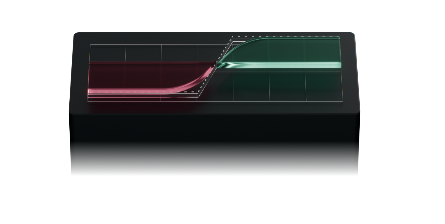 Visual representation of a trading strategy builder tool