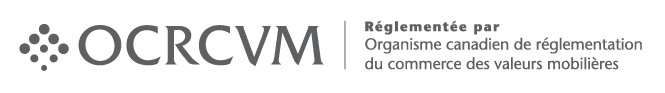 Logo de l’OCRCVM sur fond foncé