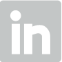 Square Linked-in logo icon on a dark background