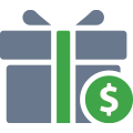 Gifted funds icon